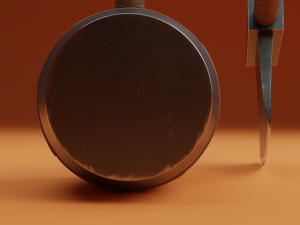 Kabutowari Sword NARUTO Modello 3D