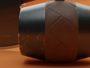Kabutowari Sword NARUTO Modello 3D