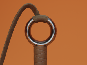 Kabutowari Sword NARUTO Modello 3D