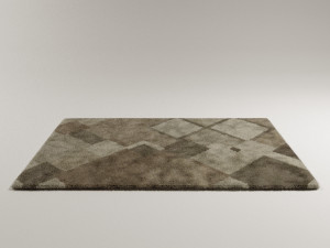 Cauble neytral rug Model 3D
