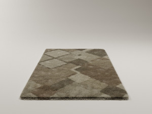 Cauble neytral rug Model 3D