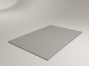 Cauble neytral rug Model 3D