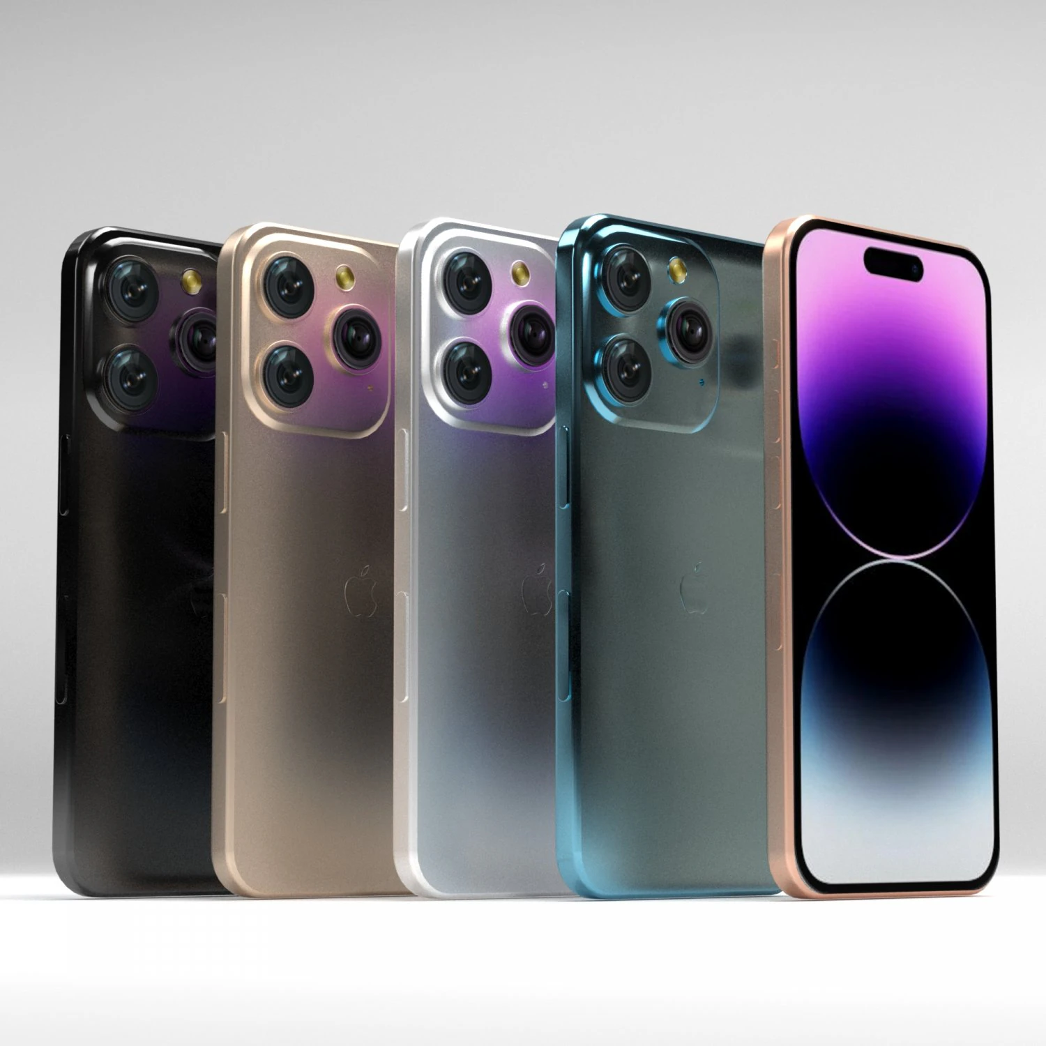 iPhone 14 pro m&aacute;ximo Modelo 3D .c4d .max .obj .3ds .fbx .stl .blend 