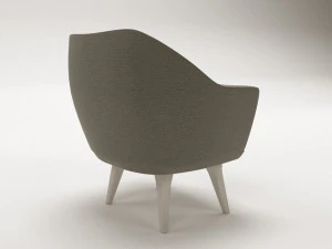 Modern arm chair 3D Model