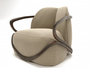 Giorgetti Hug armchair Modelo 3D