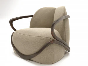 Giorgetti Hug 안락 의자 3D 모델