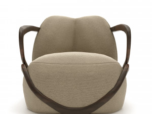 Giorgetti Hug armchair 3D Модель