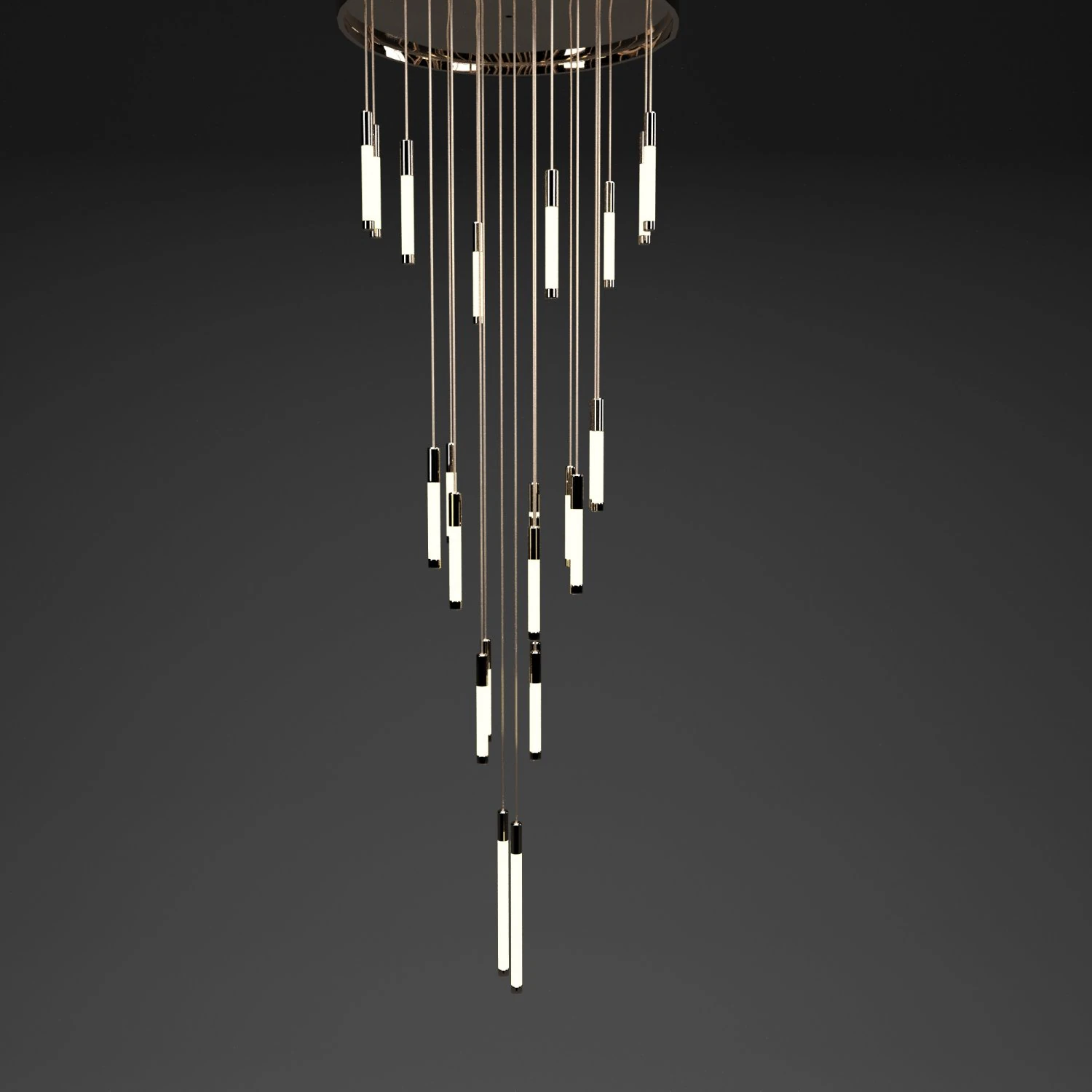 FLUX HELIXES By Haberdashery lamp 3D Model .c4d .max .obj .3ds .fbx .stl .blend 
