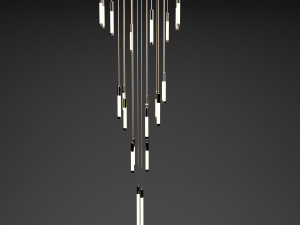 FLUX HELIXES By Haberdashery lamp 3D मॉडल