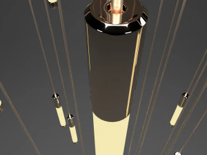 FLUX HELIXES By Haberdashery lamp 3D Model