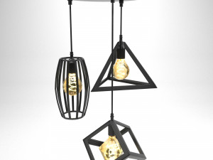 Hi Tech Lamp Modelo 3D