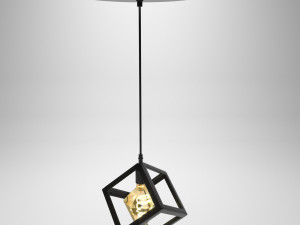 Hi Tech Lamp Model 3D