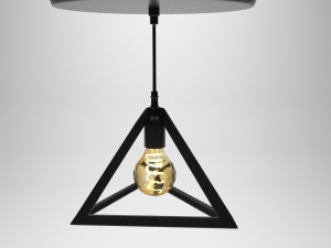Hi Tech Lamp Model 3D
