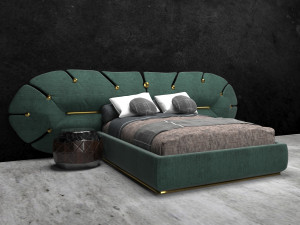 Nature bed Modelo 3D