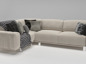 OCEAN FULL CORNER SOFA Modelo 3D