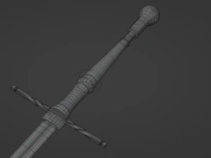 Sword Glamdr 3D Model