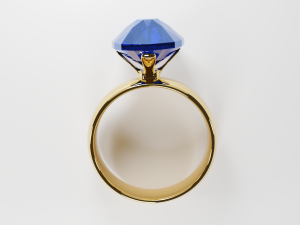 Diamond Ring Model 3D