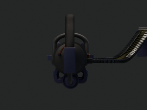 M134 Minigun Modelo 3D