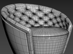 AgonVisonnaire Armchair3m 3D 모델