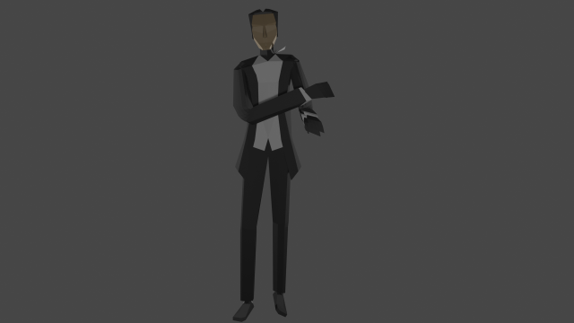 Man 3D मॉडल .c4d .max .obj .3ds .fbx .stl .blend 