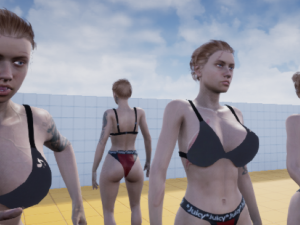 Garota Sexy 3D 模型
