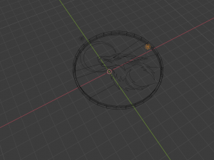 Wolf coin AUF 3D Baskı Modeli