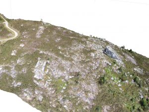 Keltische Landschaft 3D Modell