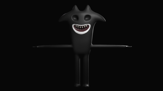 GARTEN OF BANBAN 4 - MR GRIMM 3D-Modell .c4d .max .obj .3ds .fbx .stl .blend 