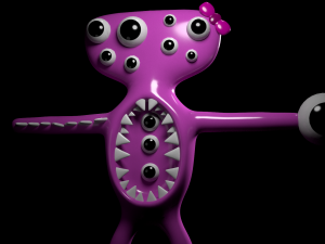 GARTEN OF BANBAN 4 - PINK 3D-Modell