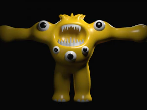 GARTEN OF BANBAN 4 - YELLOW 3D Model