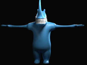 TUIN VAN BANBAN 4 - GELUKKIGE FRANK 3D Model