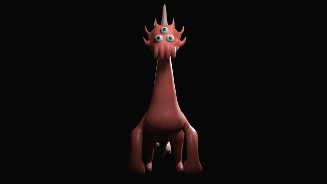 GARTEN OF BANBAN 4 - UNICORN TAYLER Model 3D .c4d .max .obj .3ds .fbx .stl .blend 
