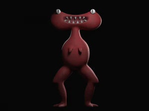 САД БАНБАНА 4 - ЛЯГУШКА БРОГИ 3D Модель