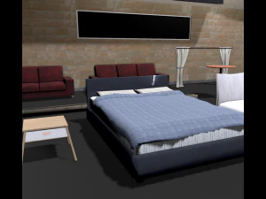 Luxury interior pack 3D Model