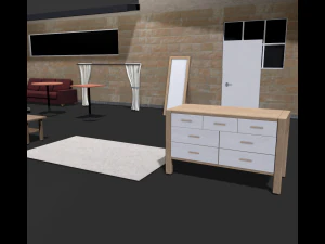Luxury interior pack 3D Model