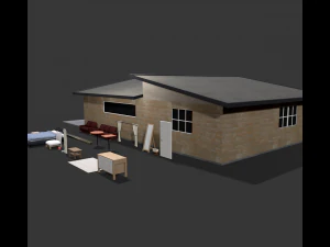 Luxury interior pack 3D Model