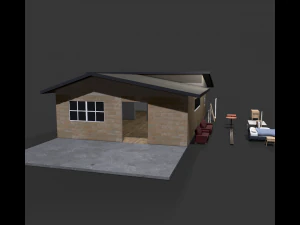 Luxury interior pack 3D Model