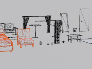 Luxury interior pack Modelo 3D