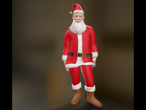 Christmas Character Bundles 3D Модель