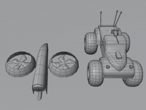 Defender move 3D Модель