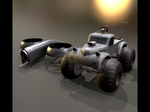 Defender move 3D Модель