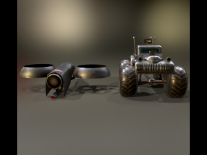 Defender move 3D Модель