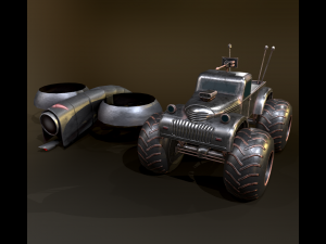 Defender move 3D 模型