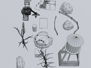 WarZone Environment Bundle 3D Модель