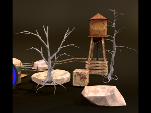 WarZone Environment Bundle 3D Модель