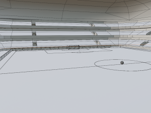 Soccer Playing Venue 3D मॉडल