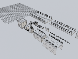 Green Pack 3Dモデル