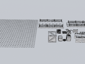 Green Pack 3Dモデル