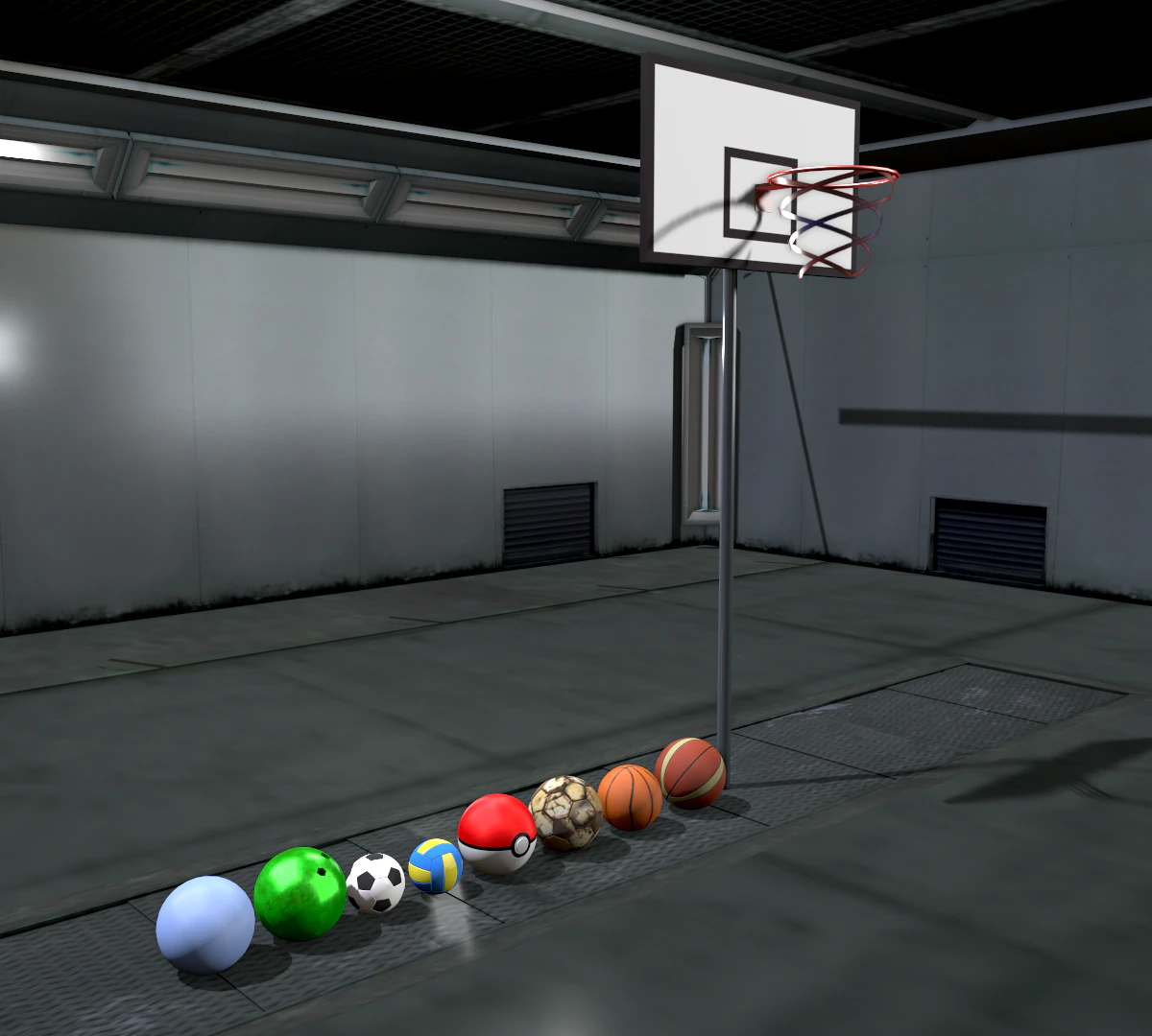 Confezione completa di palline Modello 3D .c4d .max .obj .3ds .fbx .stl .blend 