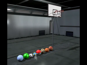 공 풀 팩 3D 모델